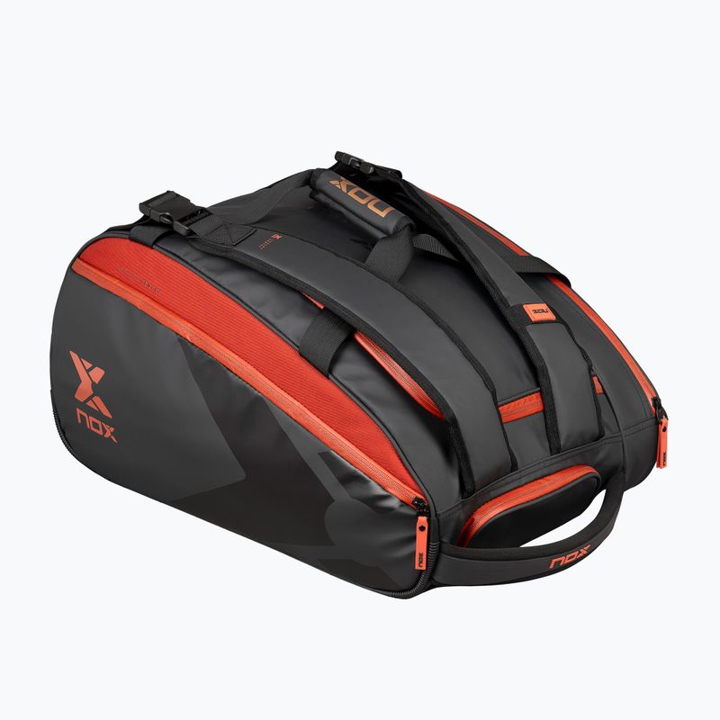 NOX Luxury Open Series padel bag 60 l black/red