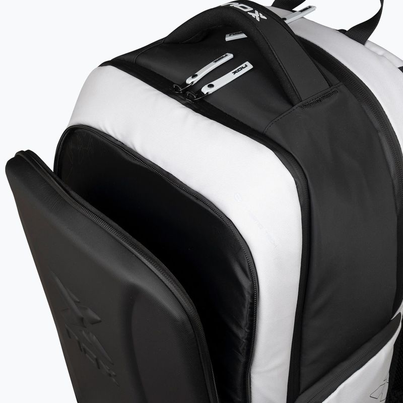 Padel backpack NOX Luxury Master Series Backpack 30 l white/black 5