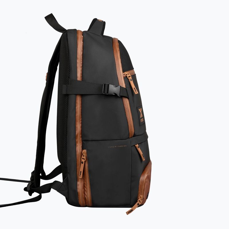Padel backpack NOX Luxury Open Series Backpack 30 l black/brown 4
