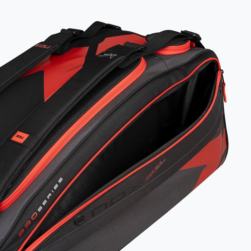 Padel bag NOX AT10 XXL Padelbag 90 l grey/orange 7