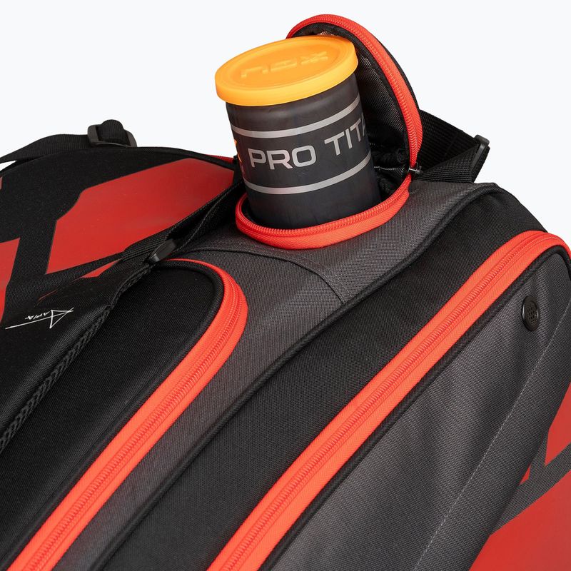 Padel bag NOX AT10 XXL Padelbag 90 l grey/orange 10