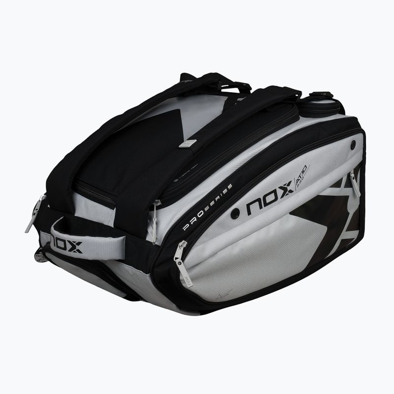 NOX AT10 Competition XL Compact 80 l padel bag grey/black 2