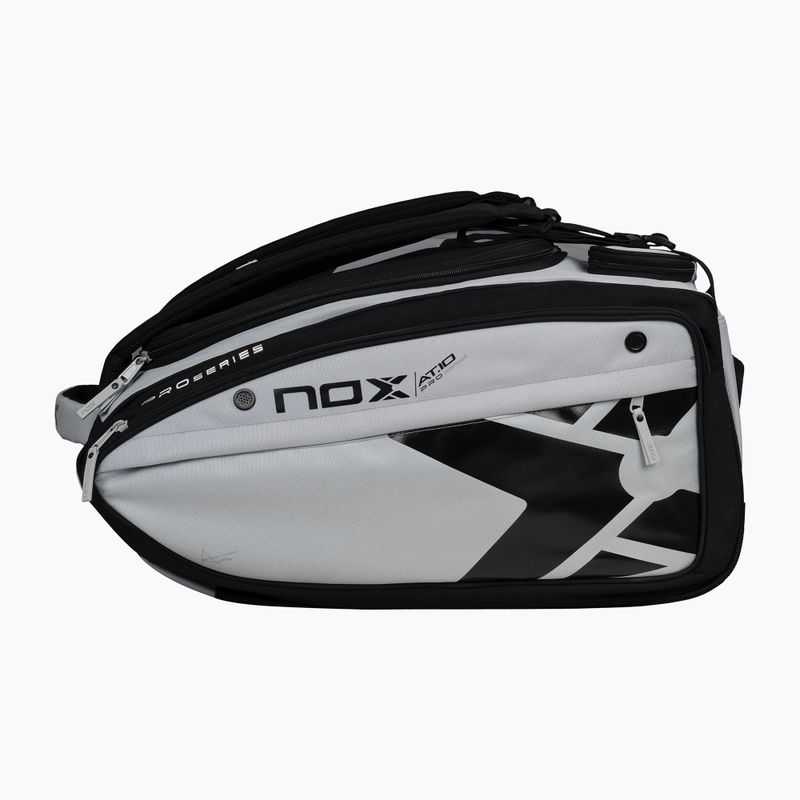 NOX AT10 Competition XL Compact 80 l padel bag grey/black 3