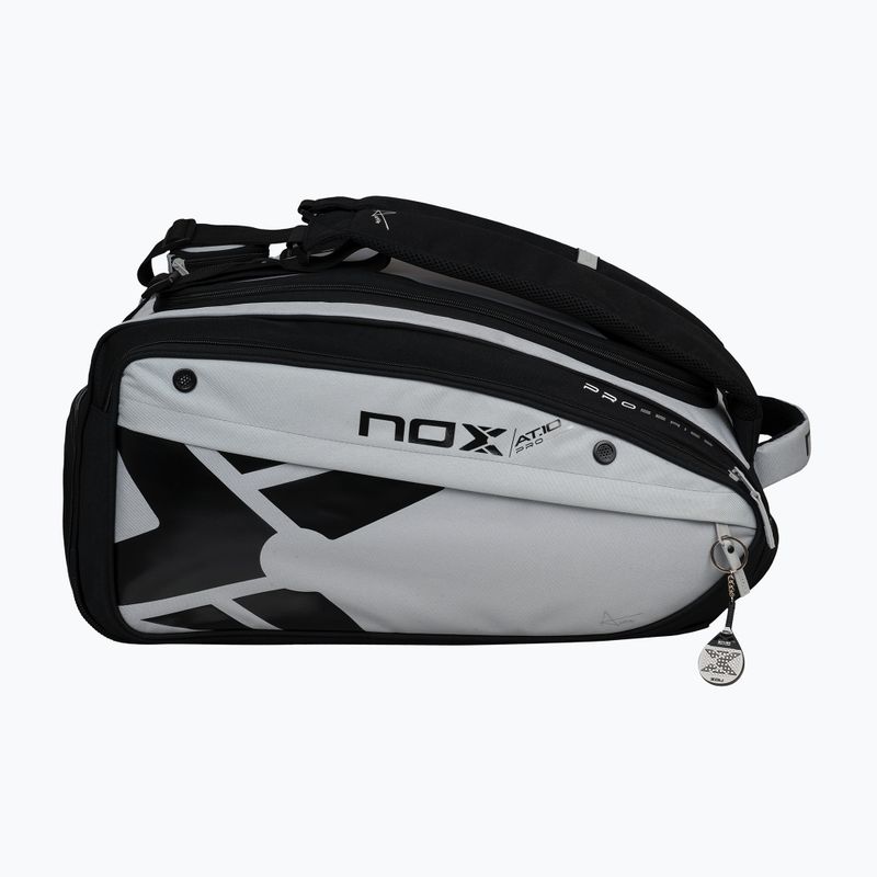 NOX AT10 Competition XL Compact 80 l padel bag grey/black 4