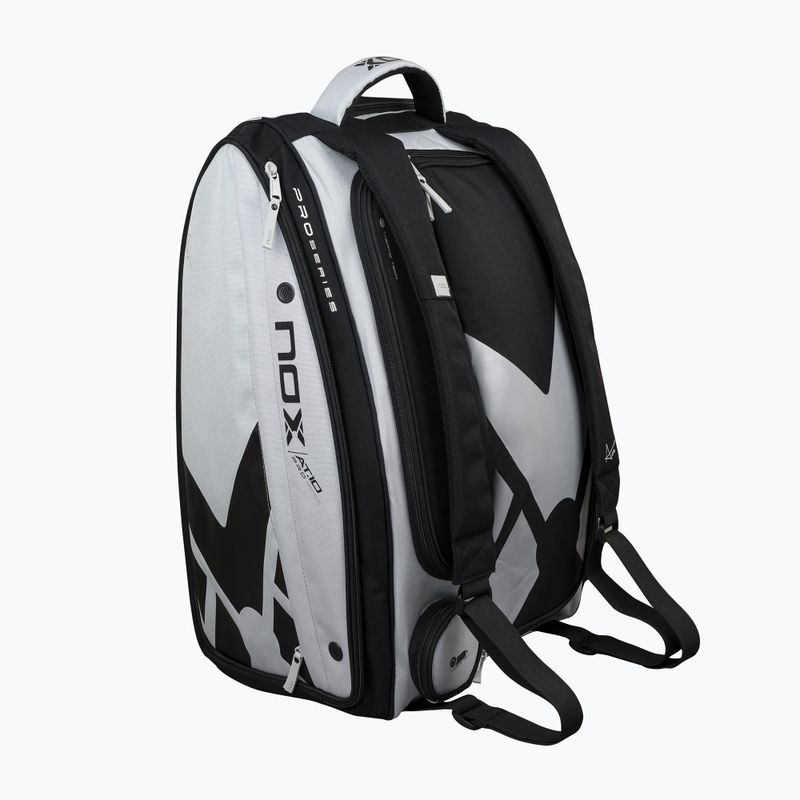 NOX AT10 Competition XL Compact 80 l padel bag grey/black 6