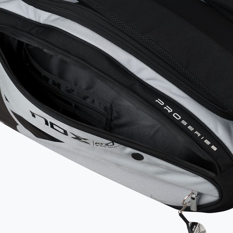 NOX AT10 Competition XL Compact 80 l padel bag grey/black 12