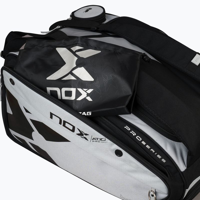 NOX AT10 Competition XL Compact 80 l padel bag grey/black 14