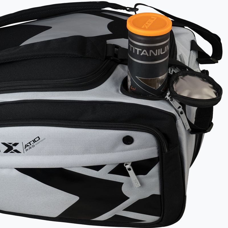 NOX AT10 Competition XL Compact 80 l padel bag grey/black 15