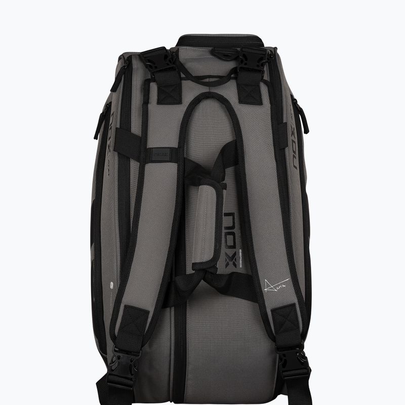 NOX AT10 Team 42 l grey/black paddle tote 8