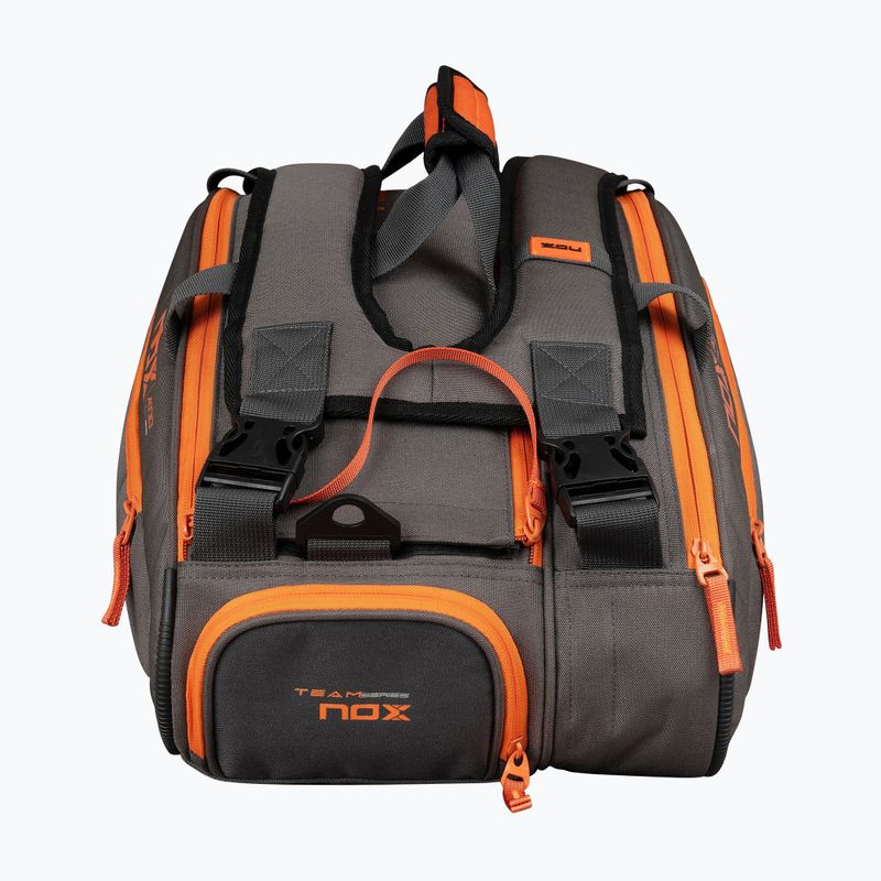 Padel bag NOX AT10 Team 42 l grey/orange 5