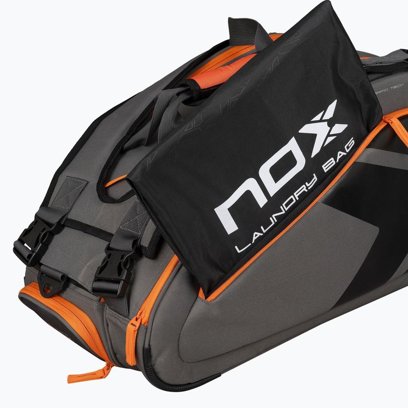 Padel bag NOX AT10 Team 42 l grey/orange 7