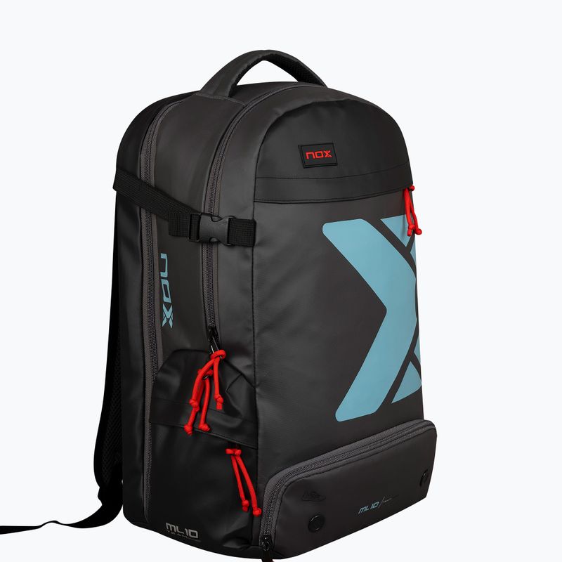 NOX ML10 Team black padel backpack 2