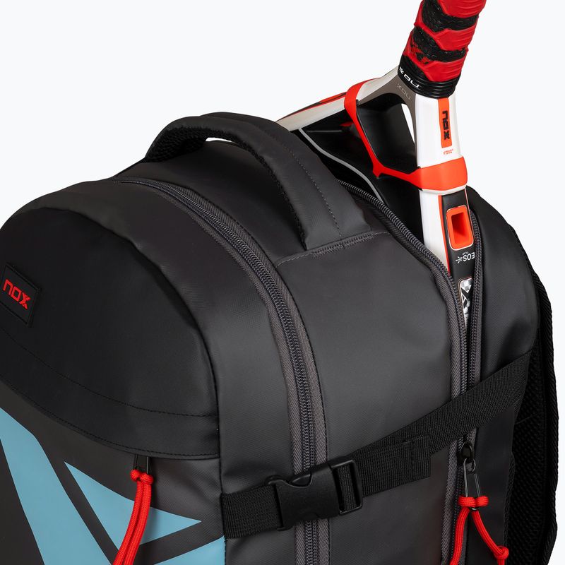 NOX ML10 Team black padel backpack 8