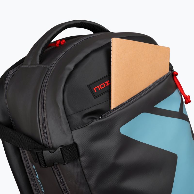 NOX ML10 Team black padel backpack 9