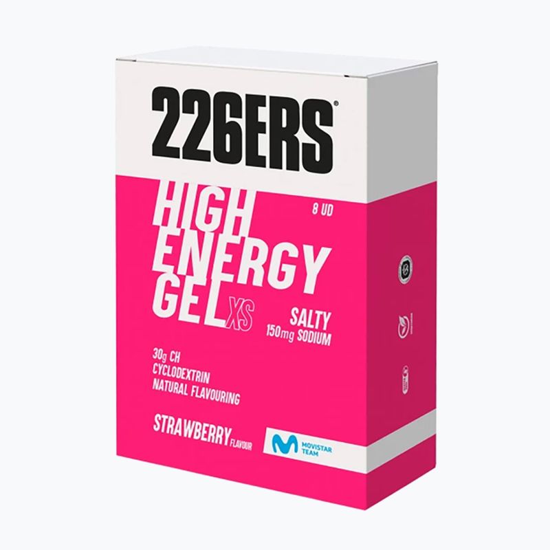 Energy gel 226ERS High Energy 150mg 8 x 45 g salty strawberry