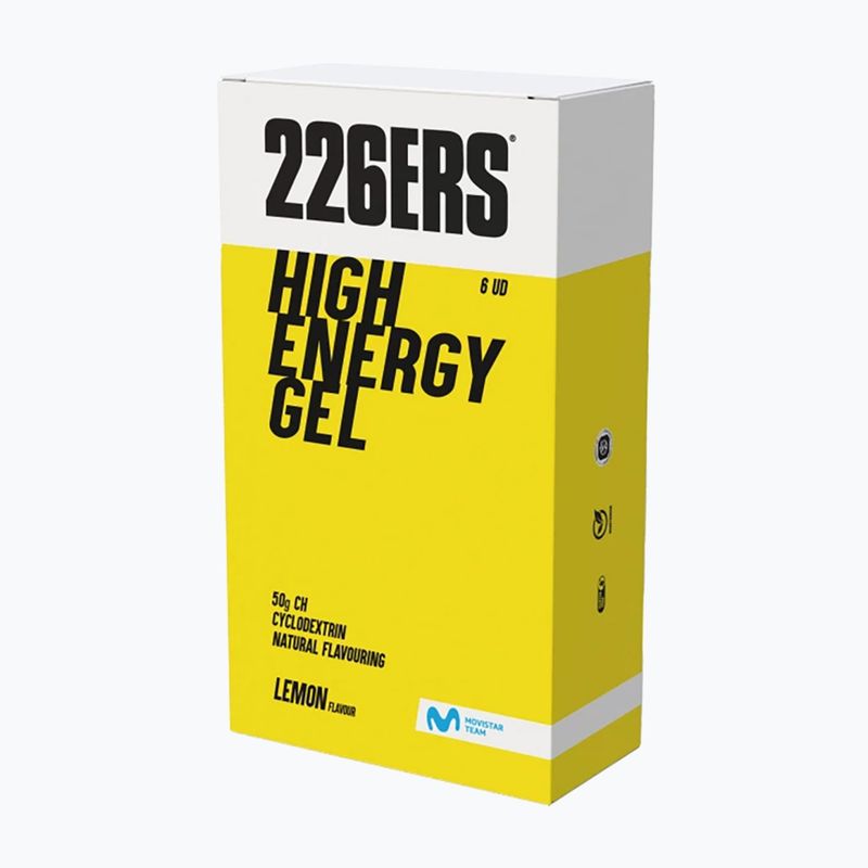 Energy gel 226ERS High Energy 6 x 76 g lemon