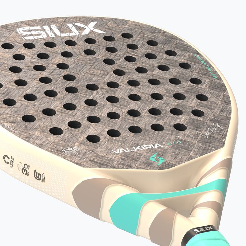 Padel racket SIUX Valkiria Pro white 9