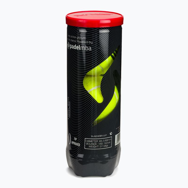 Padel balls Siux Neo Box 72 pack red 3