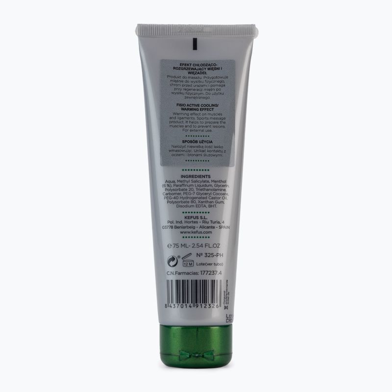 Kefus Fisio Active cooling and warming gel FISIO-75 2