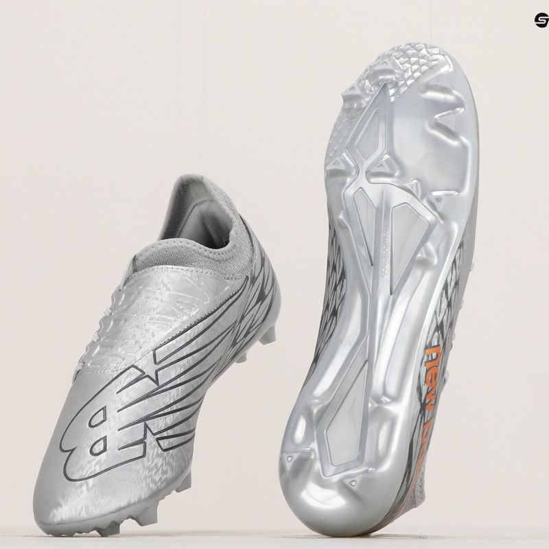 New Balance men's football boots Furon V7 Dispatch FG silver 15