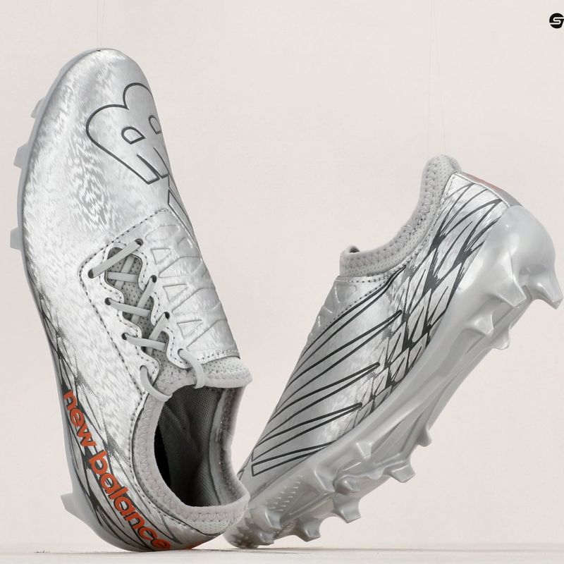 Children's football boots New Balance Furon V7 Dispatch FG Jr silver 13