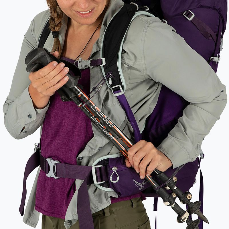 Women's trekking backpack Osprey Tempest 38 l violac purple 8