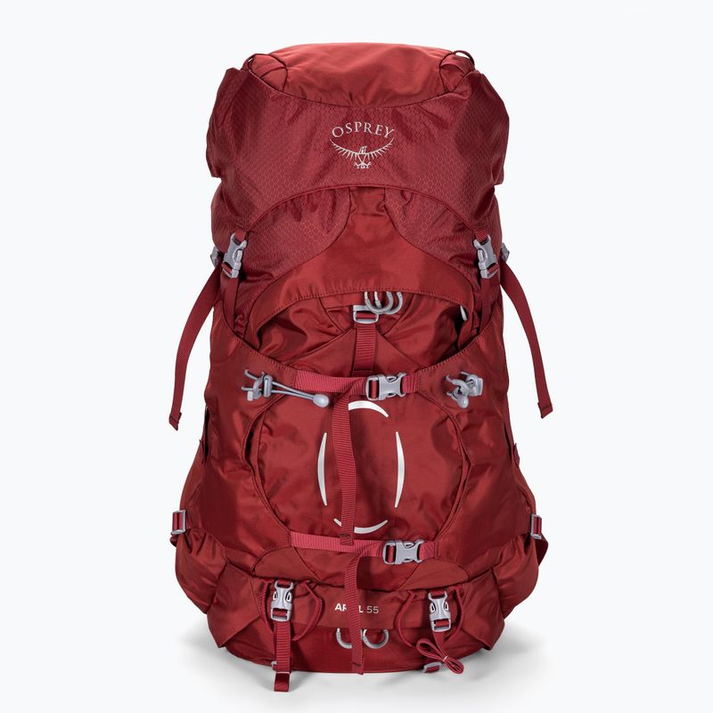 Women's trekking backpack Osprey Ariel 55 l red 10002887