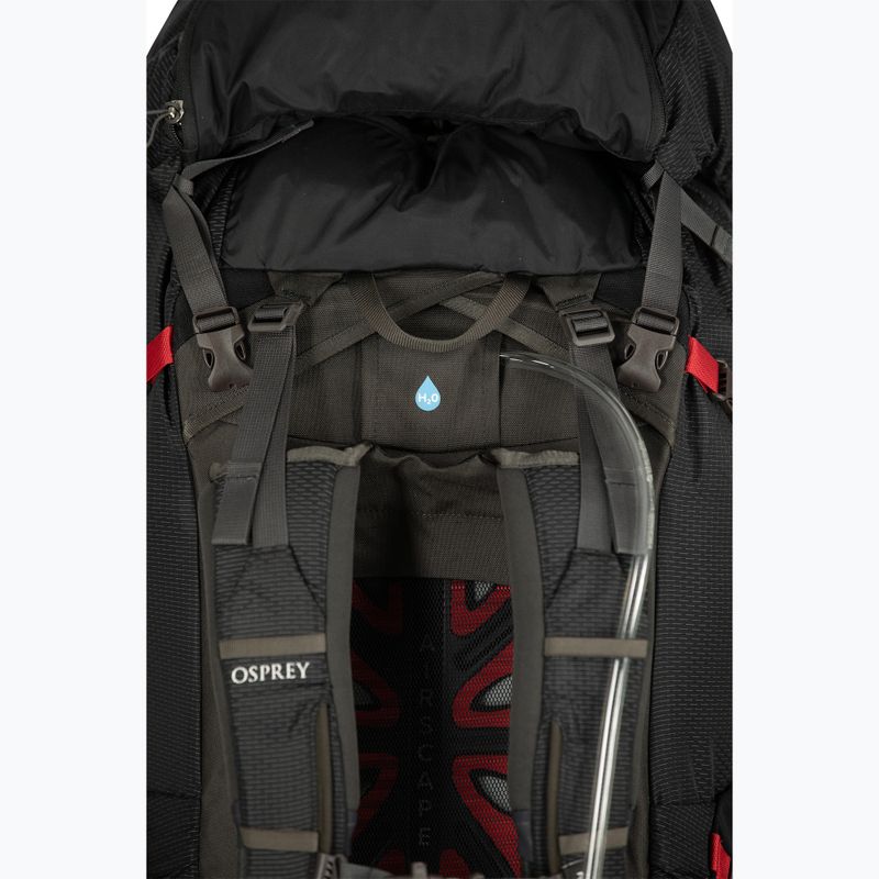 Men's trekking backpack Osprey Aether Plus 100 l black 7