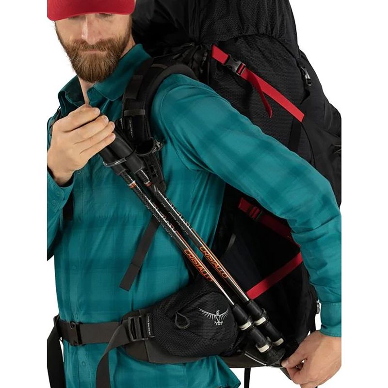 Men's trekking backpack Osprey Aether Plus 100 l black 13