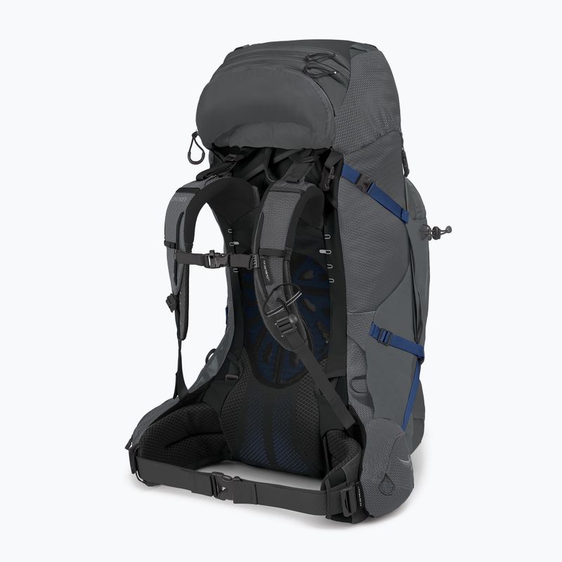 Men's trekking backpack Osprey Aether Plus 70 l eclipse green 6