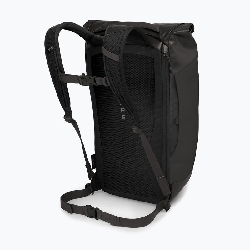 Osprey Transpoter Roll Top 25 l hiking backpack black 4