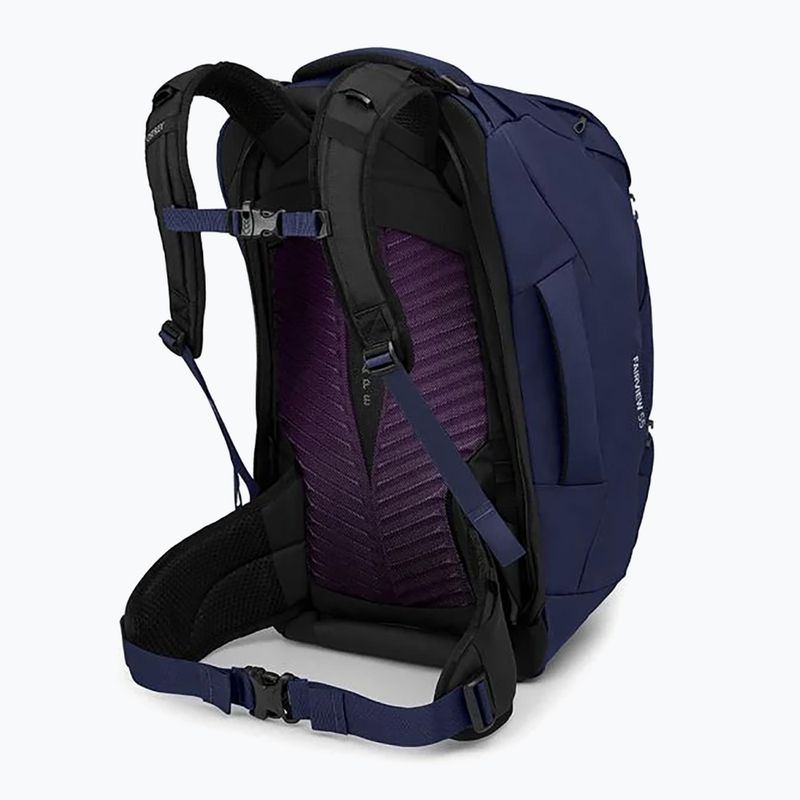 Osprey Fairview 55 l winter night blue hiking backpack 2
