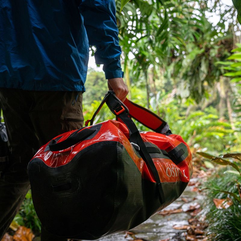 Osprey Transporter WP Duffel 70 l mars orange travel bag 4