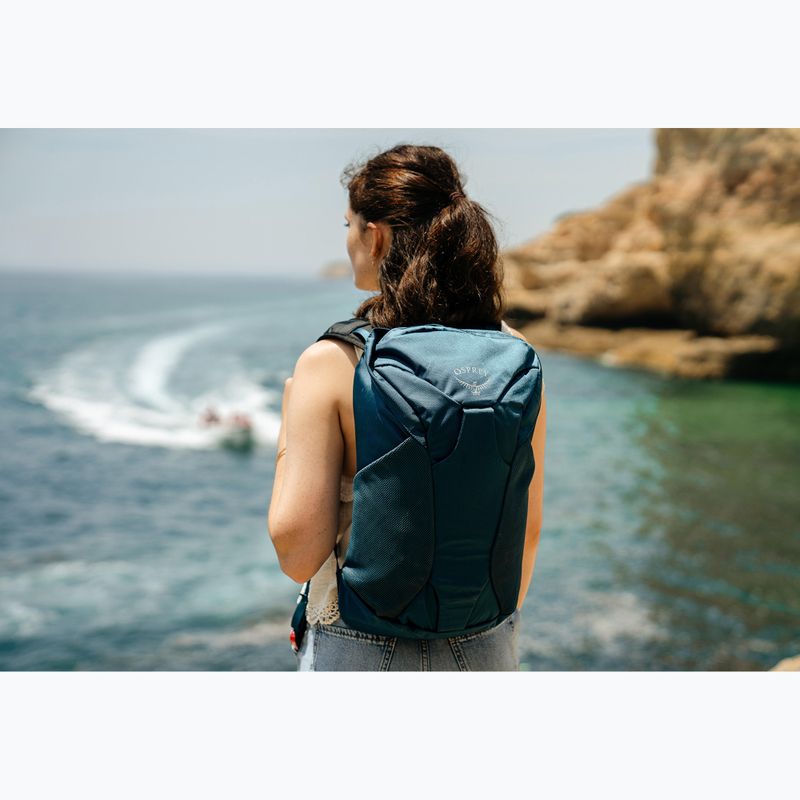 Hiking backpack Osprey Farpoint Fairview Travel Daypack 15 l night jungle blue 5