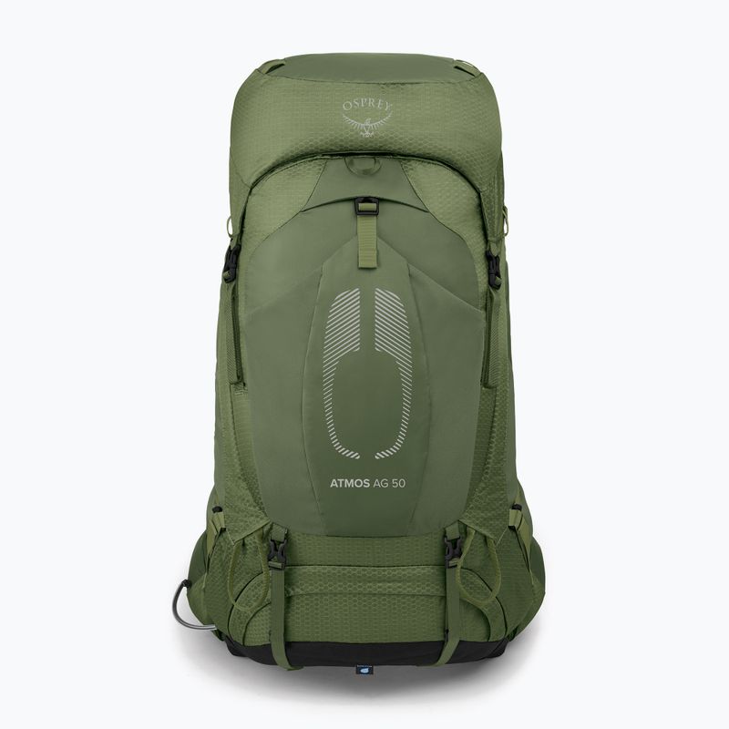 Men's trekking backpack Osprey Atmos AG 50 l mythical green