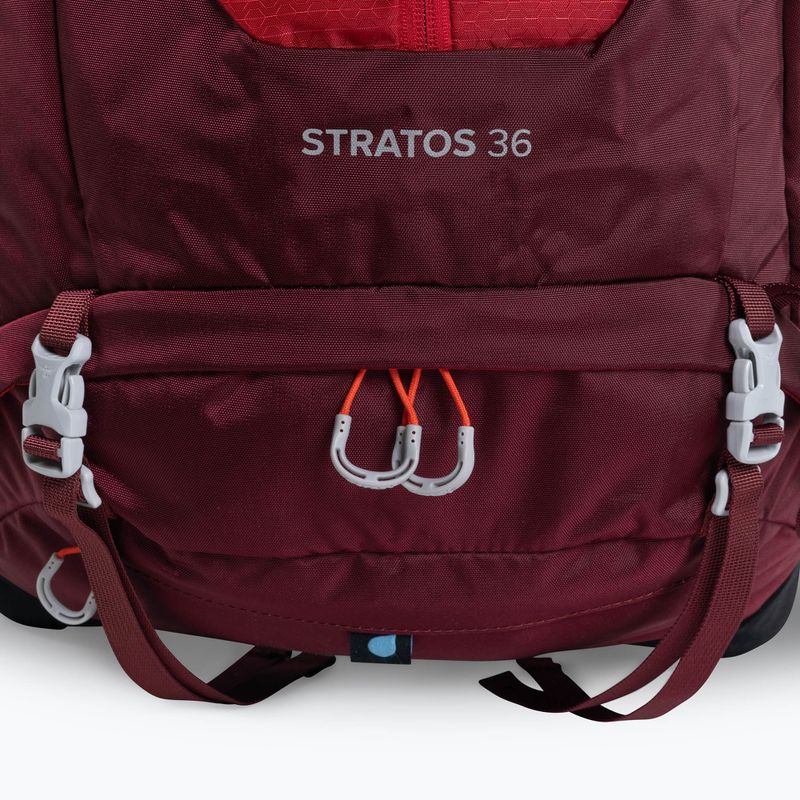 Osprey Stratos 36 l hiking backpack red 10004043 6