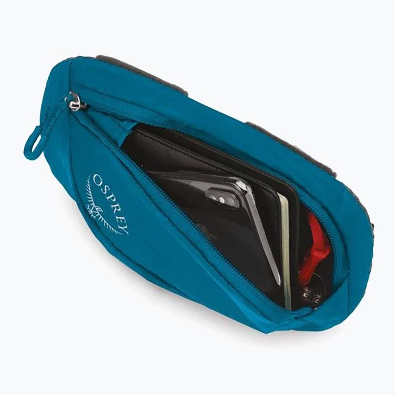 Osprey Pack Pocket Zippered waterfront blue backpack pocket 4