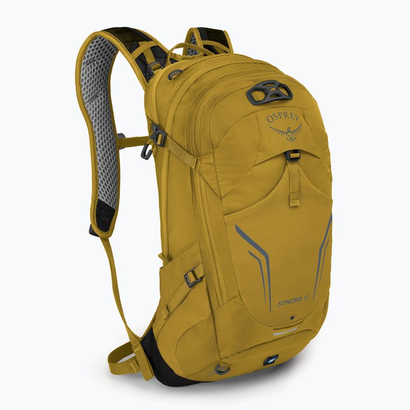 Men's bicycle backpack Osprey Syncro 12 l primavera yellow 2
