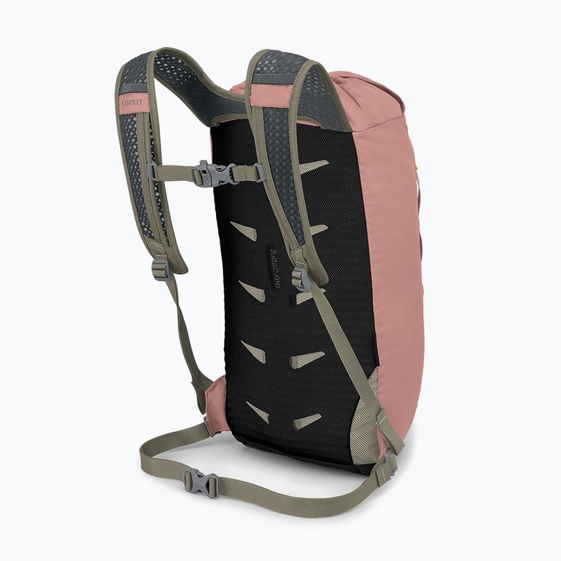 Osprey Daylite Cinch 15 ash blue pink/earl grey trekking backpack 7