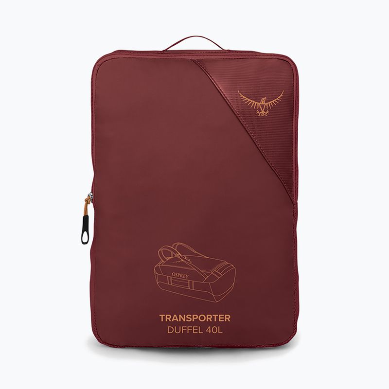 Osprey Transporter travel bag 40 l red mountain