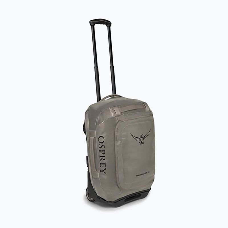 Osprey Transporter Wheeled Duffel travel case 40 l tan concrete