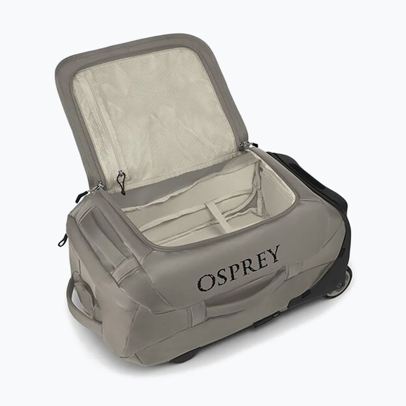 Osprey Transporter Wheeled Duffel travel case 40 l tan concrete 3