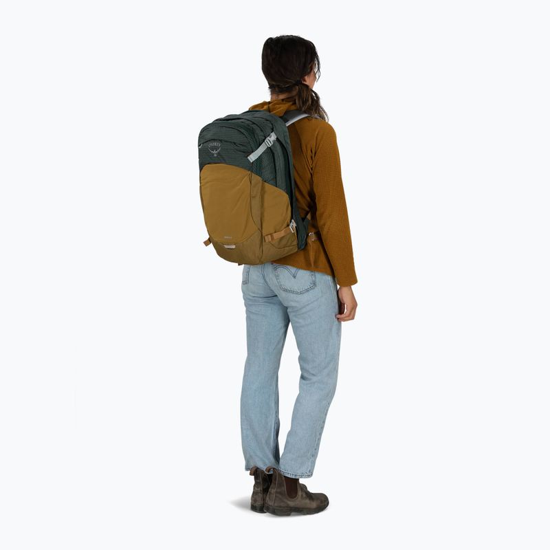 Osprey Nebula 32 l green tunnel/brindle brown urban backpack 7