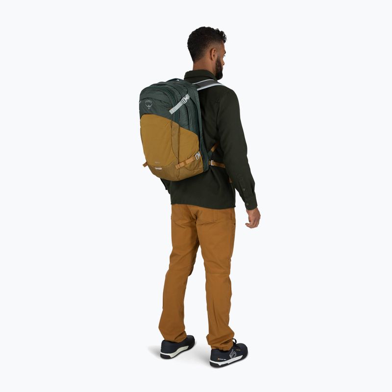 Osprey Nebula 32 l green tunnel/brindle brown urban backpack 8