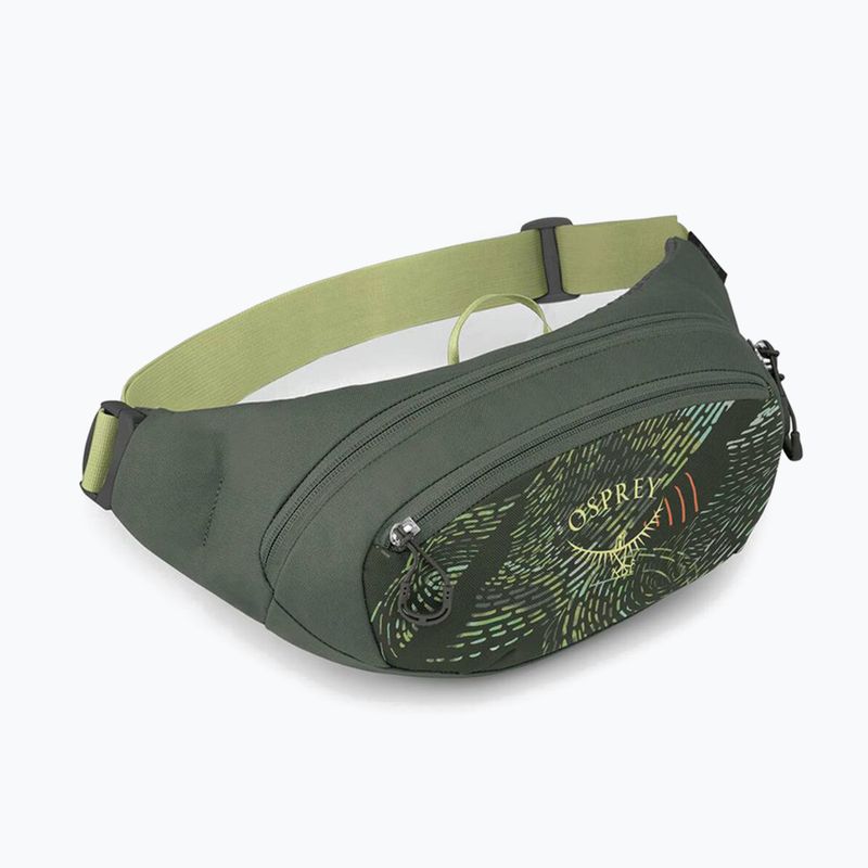 Osprey Daylite Waist rattan print/rocky brook waistbag 2
