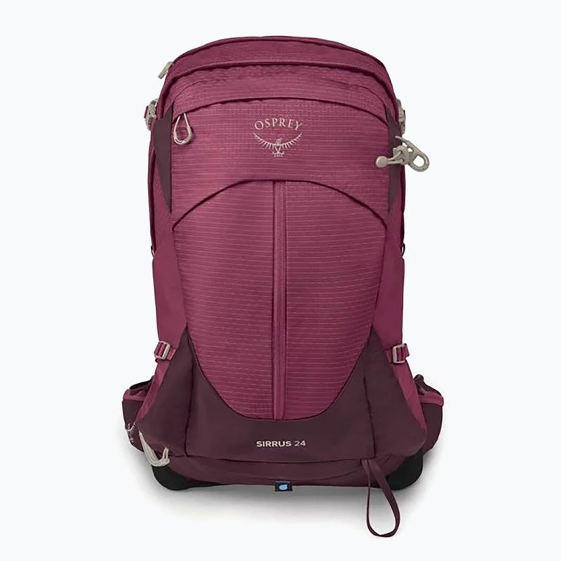 Osprey Sirrus 24 l women's hiking backpack elderberry purple / chiru tan