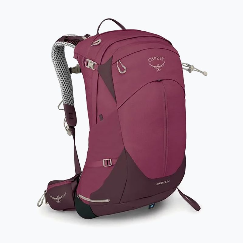 Osprey Sirrus 24 l women's hiking backpack elderberry purple / chiru tan 3