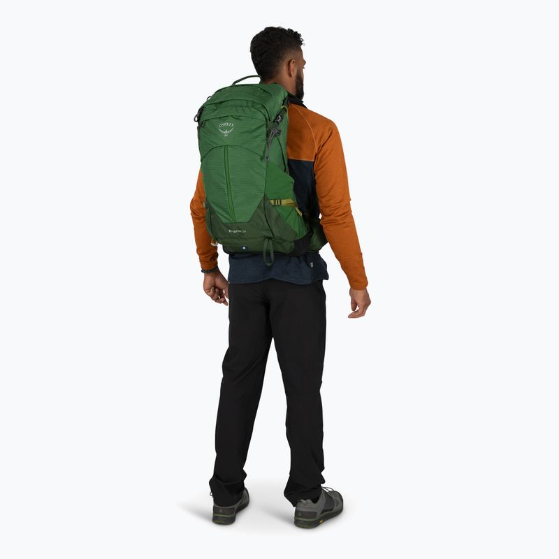 Osprey Stratos 24 l seaweed/matcha green men's hiking backpack 6