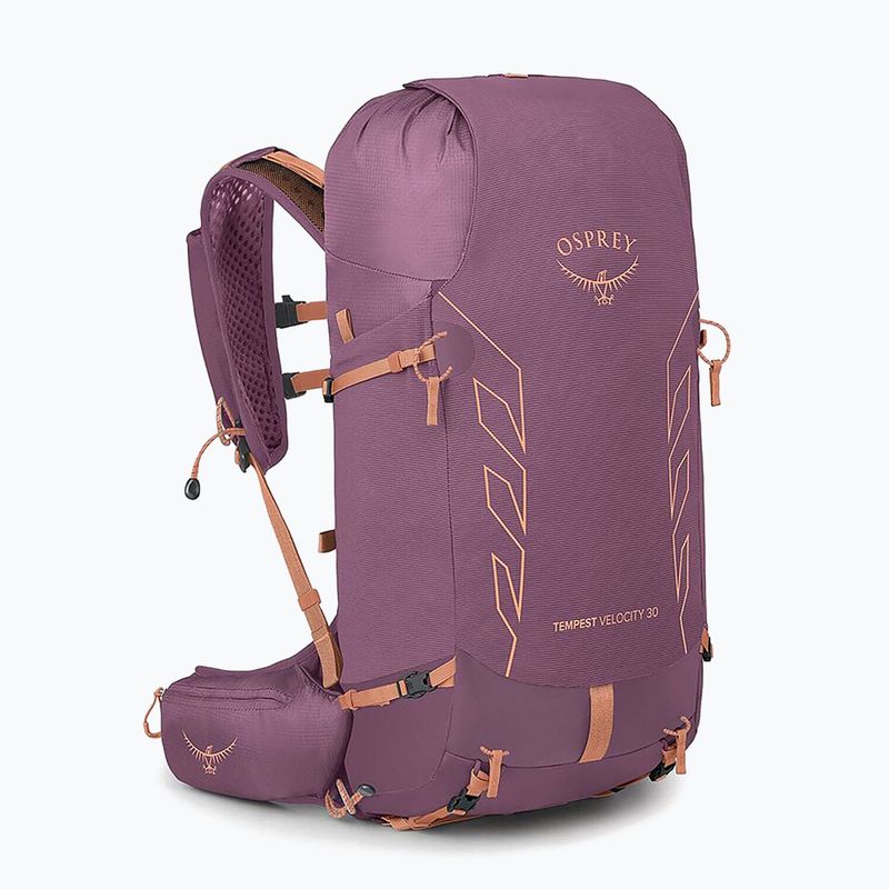 Women's hiking backpack Osprey Tempest Velocity 30 l pashmina/melon 2