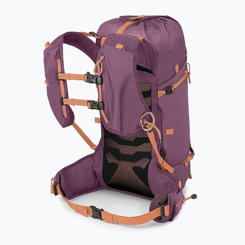Women's hiking backpack Osprey Tempest Velocity 20 l pashmina/melon 4